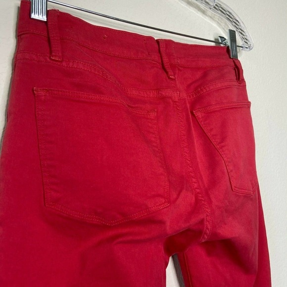 Frame Le High Skinny Vintage Red Jeans Sz 25 - Picture 6 of 8